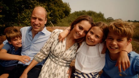 Princess of Wales gives health update in video featuring William and their children – video 