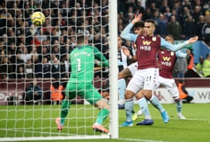 Anwar El Ghazi scores the second from close range.