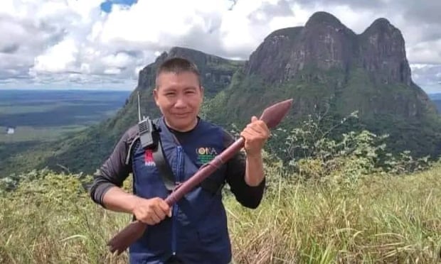 Virgilio Trujillo Arana, a 38-year-old Indigenous Uwottuja man, and defender of the Venezuelan Amazon who was shot dead on 30 June.