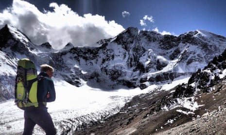 British climber Harry McGhie tackles the mountains of Kyrgyzstan. 