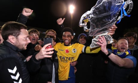 FA Cup roundup: St Albans stun Forest Green, Stockport earn draw at Bolton
