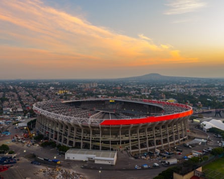 The Azteca Stadium successful Mexico City.
