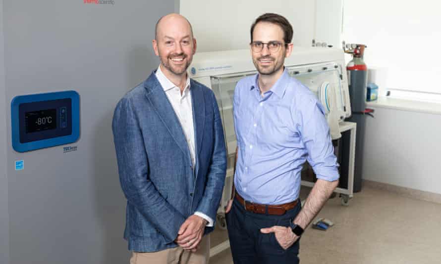 BiomeBank’s Scott Costello (left) and Thomas Mitchell.