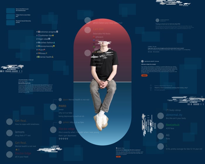 Money, muscles and anxiety: why the manosphere clicked with young men – a visual deep dive