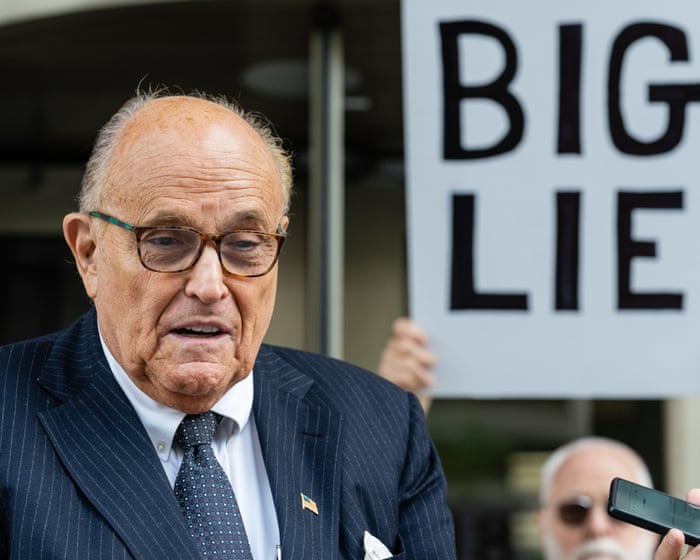 Rudy Giuliani and Dominion settle $1.3bn defamation suit over election lies