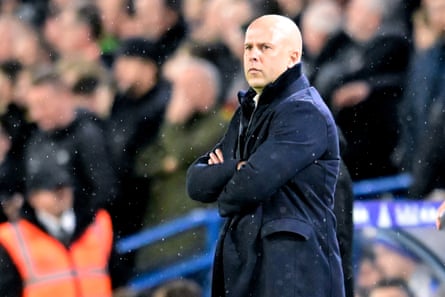 Arne Slot at Elland Road