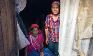 Residents of Padangshang.