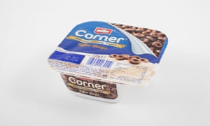 Muller Corner Toffee Hoops yoghurt