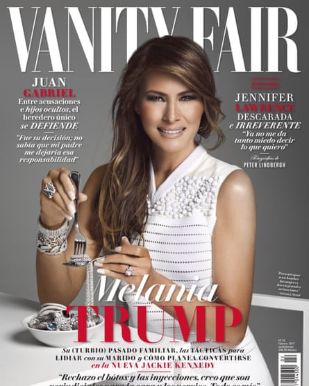 Melania Trump's Vanity Fair Mexico cover draws ire: 'It's a lack