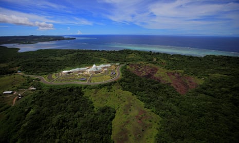 US defense secretary Mark Esper flew nearly halfway around the world to Palau, which no Pentagon chief has ever visited