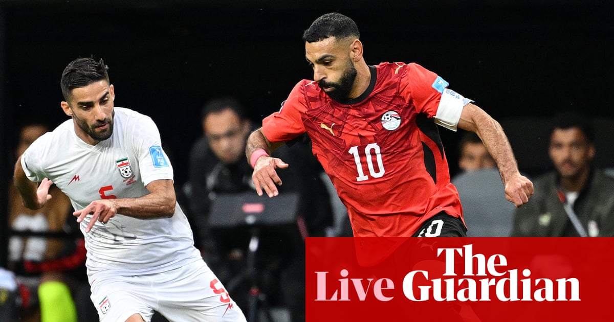 Egypt v Iran: World Cup 2026 – live