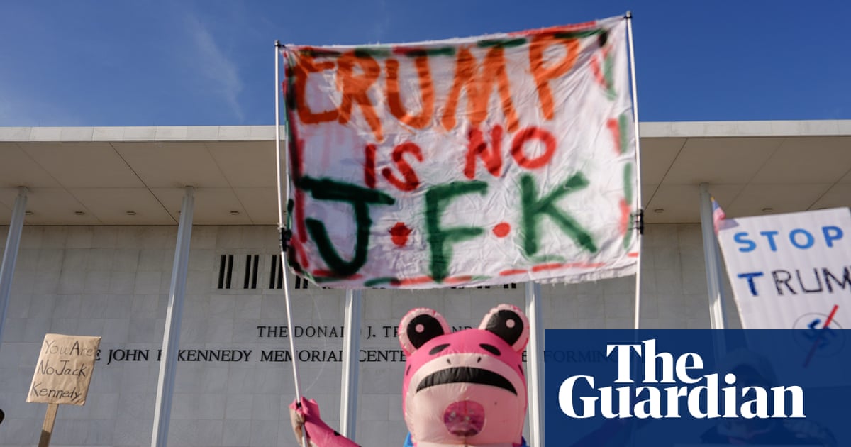 Democratic lawmaker sues Trump over Kennedy Center’s name change