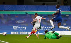 Ings rounds the keeper before scoring