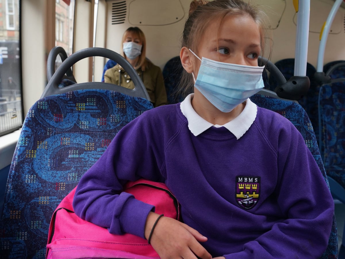 Covid 19 Boris Johnson Admits School Face Mask Advice Might Change Schools The Guardian