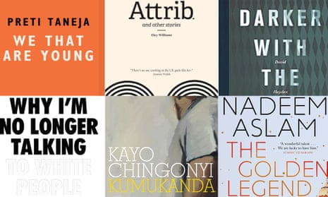 Nuanced stories: top row, books by Preti Taneja, Eley Williams and David Hayden shortlisted for the Republic of Consciousness prize; bottom row, Jhalak prize-listed titles by Reni Eddo-Lodge, Kayo Chingonyi and Nadeem Aslam