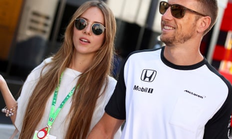 Jessica and Jenson Button