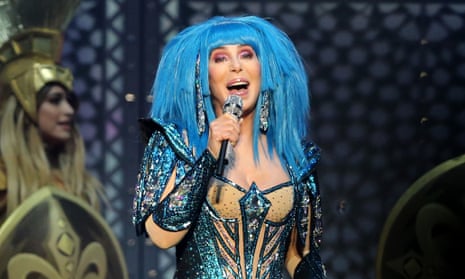 ‘What’s your granny doing tonight?’ ... Cher at the O2 Arena, London.