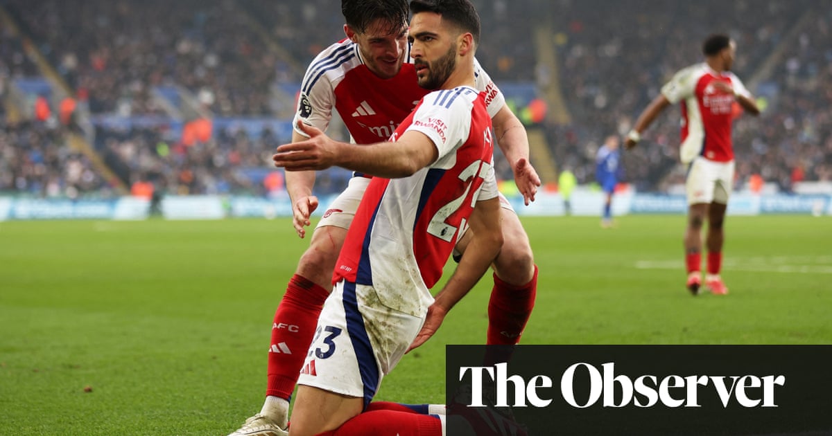 Emergency striker Merino rescues Arsenal with double to sink Leicester