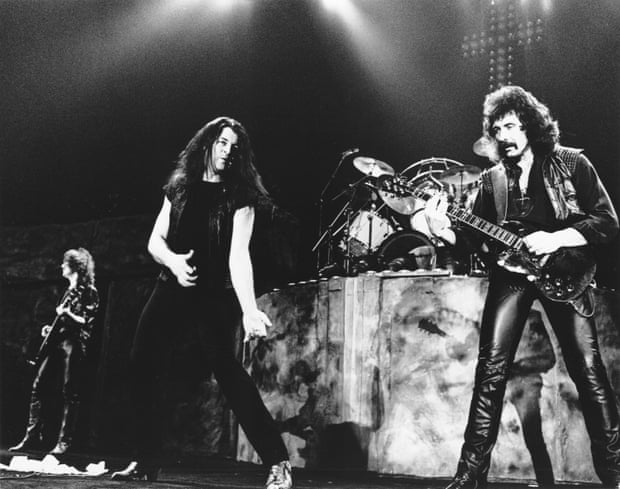 Gillan performing with Black Sabbath in 1984.