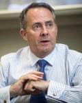 International trade secretary Liam Fox has received a demand from 200 doctors to halt arms sales to Saudi