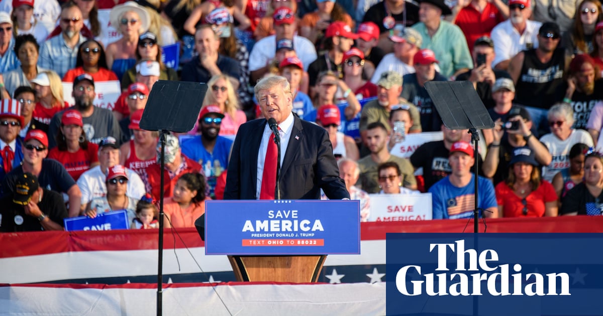 Donald Trump Returns To Campaign Trail With Rally Targeting Ohio Republican Donald Trump The Guardian