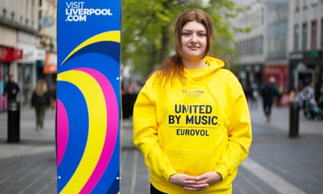 Katya Miasoid, who fled Ukraine to the UK a year ago, now works in Liverpool.