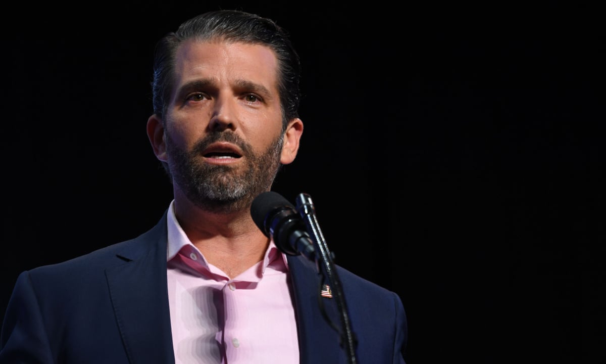 Twitter Limits Donald Trump Jr S Account For Posting Covid 19 Misinformation Donald Trump Jr The Guardian