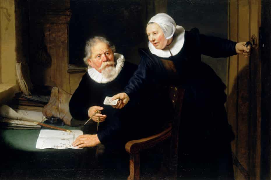The Shipbuilder and his Wife by Rembrandt