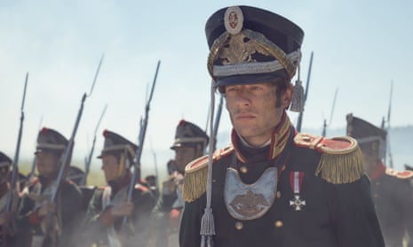 James Norton as  Prince Andrei in the BBC TV adaptation of War and Peace. Photographer: BBC/Robert Viglasky