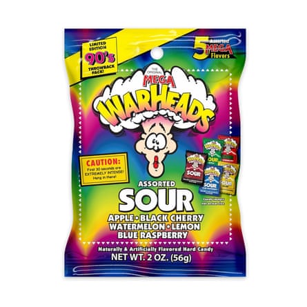 Sour and spicy snacks product photo