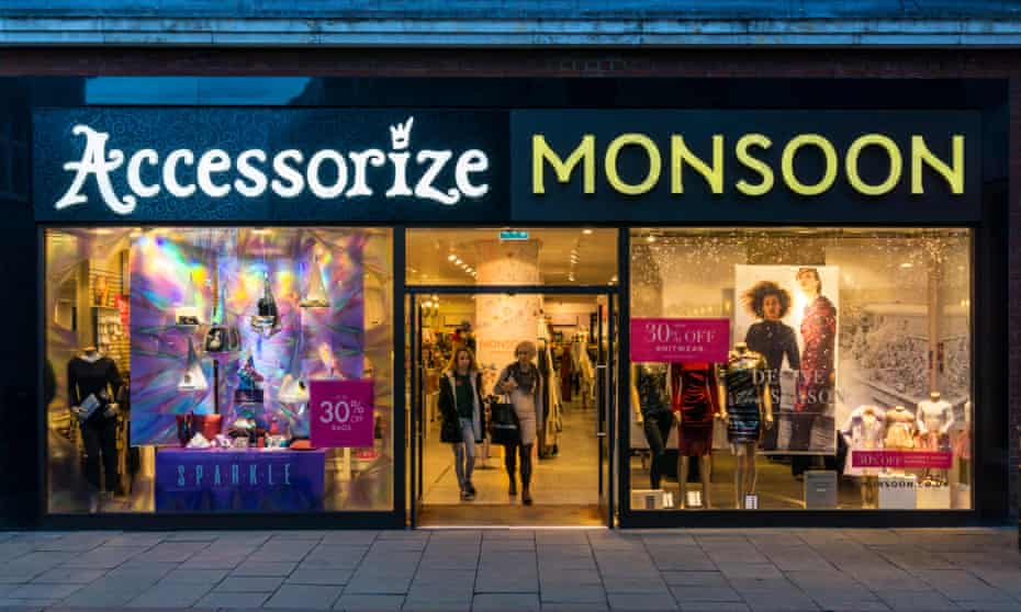The proposed deal asks for rent cuts on about two-thirds of Monsoon Accessorize’s 271 stores. 