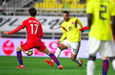 Edwin Cardona against Korea in 2017