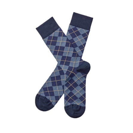 Charles Tyrwhitt Argyle Socks – Denim Blue