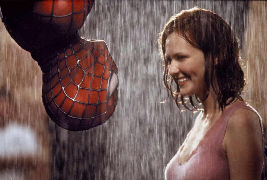 Tobey Maguire and Kirsten Dunst in 2002’s Spider-Man