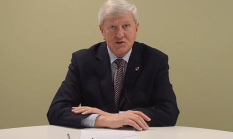Surrey county council leader, David Hodge