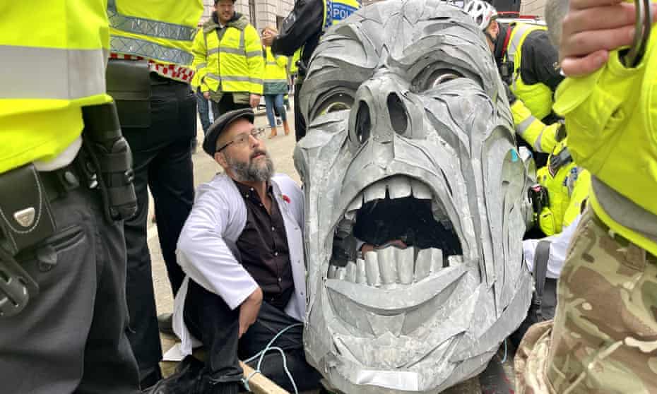 Extinction Rebellion activist