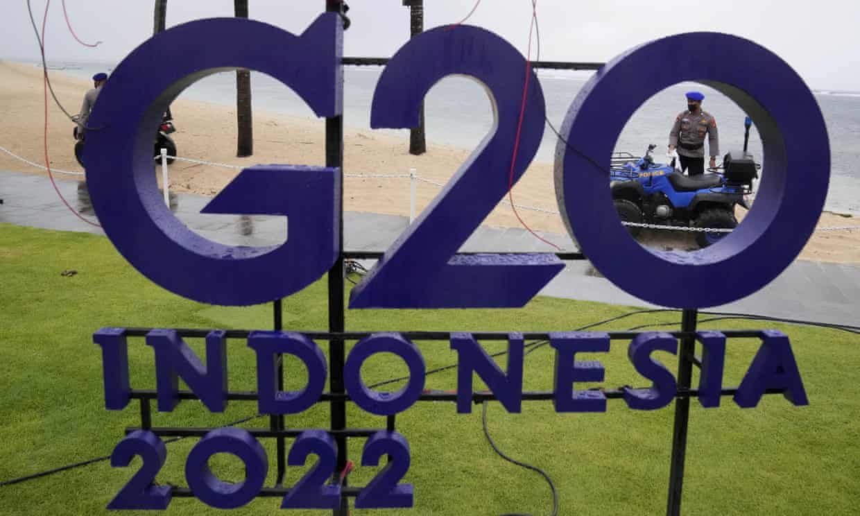 <div class=__reading__mode__extracted__imagecaption>G20 foreign ministers are gathering in Bali for talks bound to be dominated by the conflict in Ukraine. Photograph: Dita Alangkara/AP<br>G20 foreign ministers are gathering in Bali for talks bound to be dominated by the conflict in Ukraine. Photograph: Dita Alangkara/AP</div>