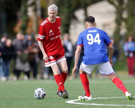 Arsène Wenger during a kindness lucifer complete nan weekend.