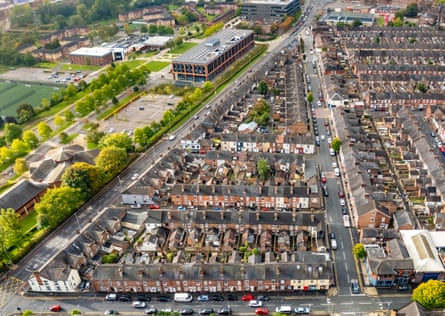 Terrace houses in Stoke-on-Trent