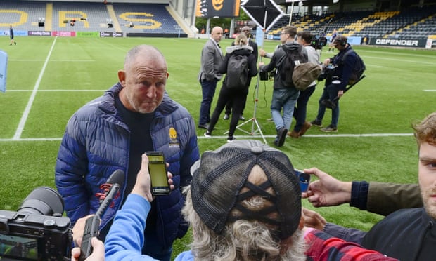 Steve Diamond enfrenta preguntas después de la derrota ante Exeter Chiefs