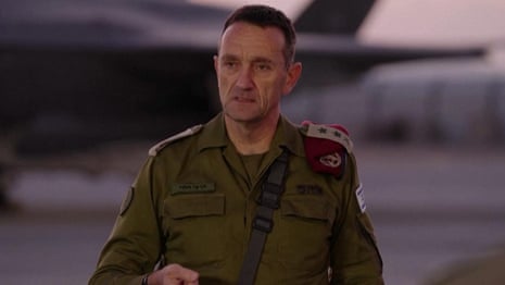 Iran's attack 'will be met with a response', Israel's top general says – video