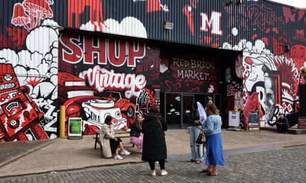 Young people at Liverpool’s Red Brick Market