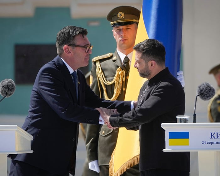 Burnham says UK with Ukraine ‘all the way’ despite ‘outrageous threats’ from Russia – Europe live