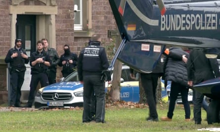 Thousands of police carried out a series of raids across Germany