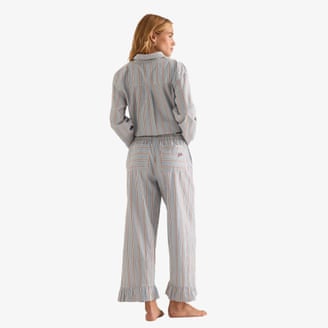 Damson Madder florie ruffle pyjama set