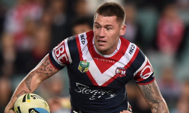Shaun Kenny-Dowall missed the Roosters’ victory over the Warriors on Sunday. 