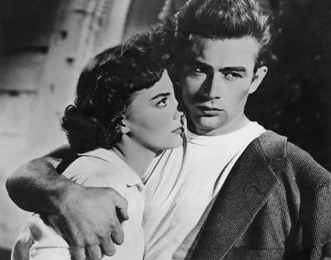 Natalie Wood and James Dean in Rebel Without a Cause.