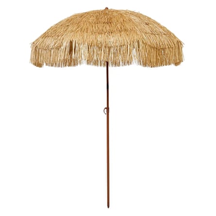 A George at Asda Tiki Beach Parasol