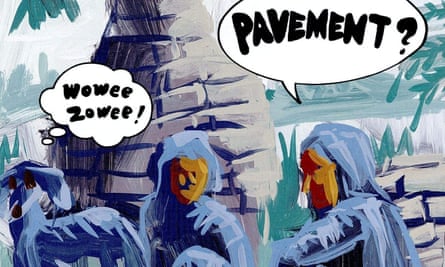 Artwork for Pavement’s 1995 album Wowee Zowee by Steve Keene