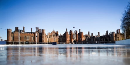 Historic and spectacular … Hampton Court ice skating rink.
